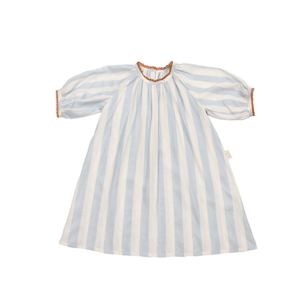 Parent child wear lelejove Nordic style baby striped skirt light holiday style 24 summer new dress image 11