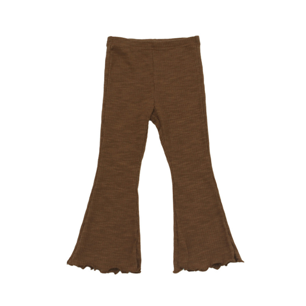 lelejove Nordic style 25 spring and summer new products children s casual trousers girls baby micro flared pants light and soft pants image 18