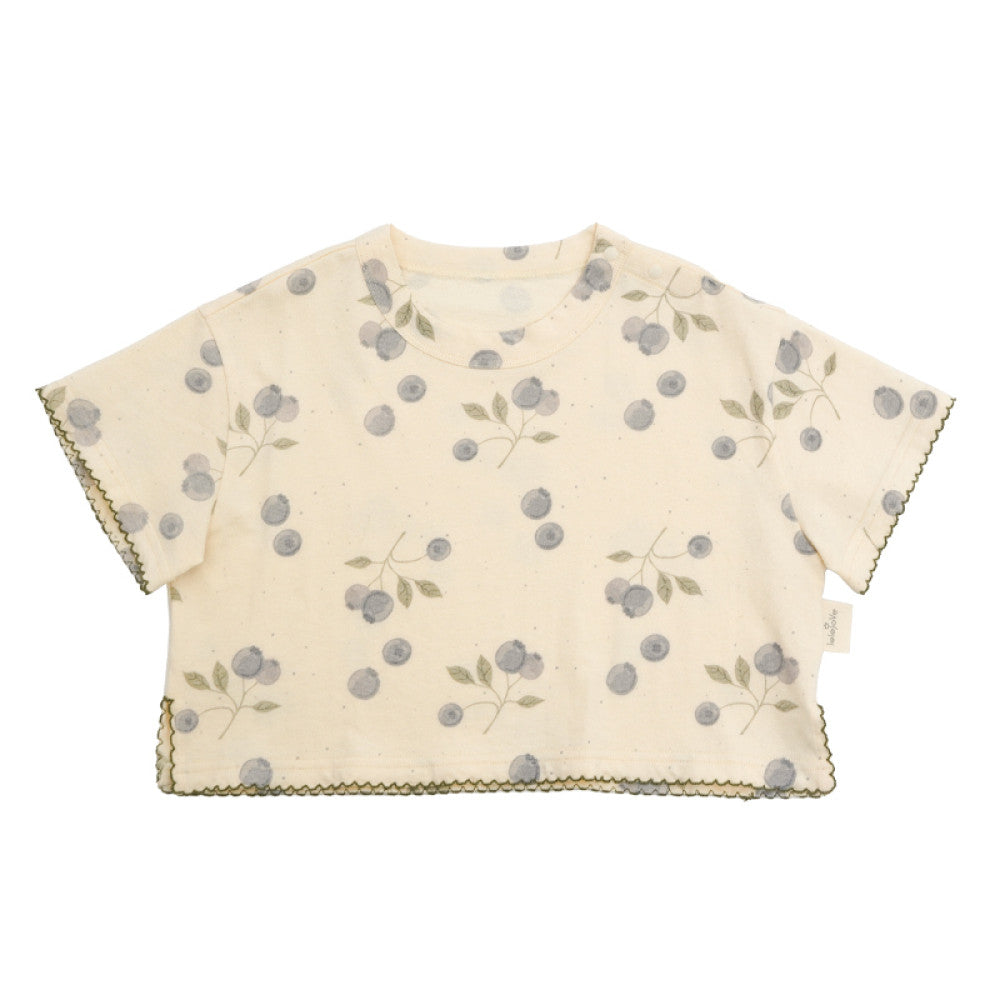 Lelejove children s short sleeved T shirt baby summer fruit print pure cotton short sleeved T shirt vitality sweet shorts image 34