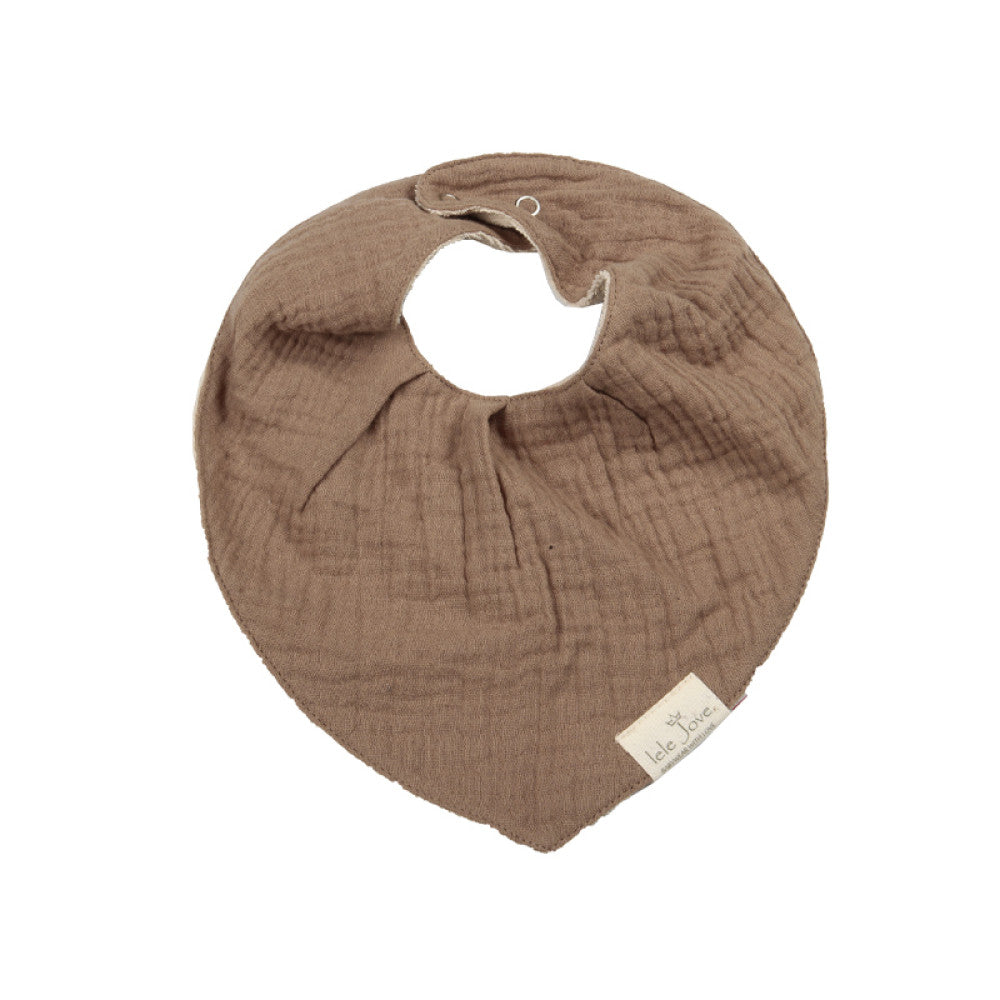 lelejove Nordic style four seasons newborn children solid color bib infant feeding towel baby bib image 8