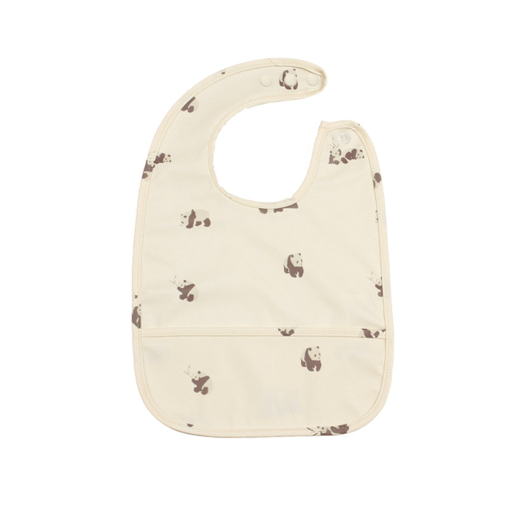 lelejove Nordic style baby waterproof bib 24 new baby cute bib food pocket anti fouling coverall image 14