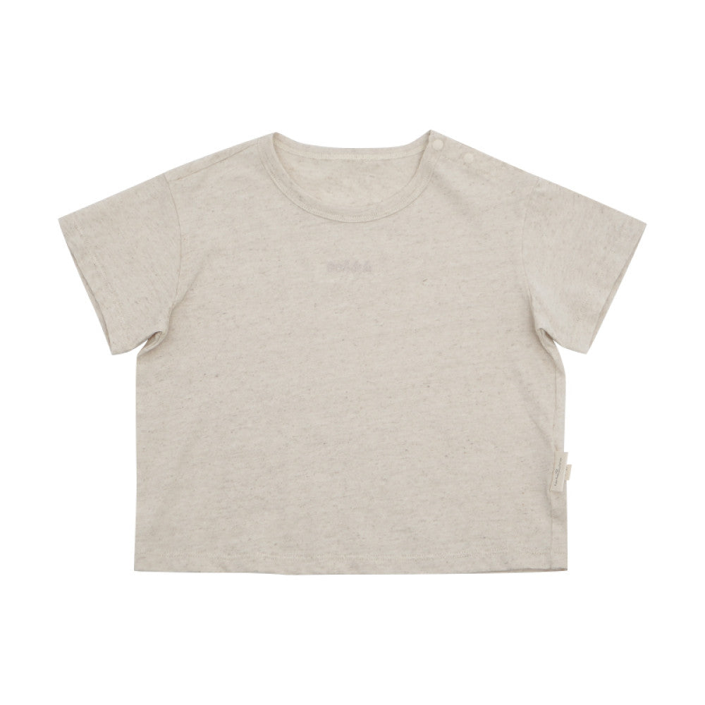 lelejove Nordic style children s short sleeved 25 summer new men s and women s short sleeved T shirts simple letter half sleeved tops image 14