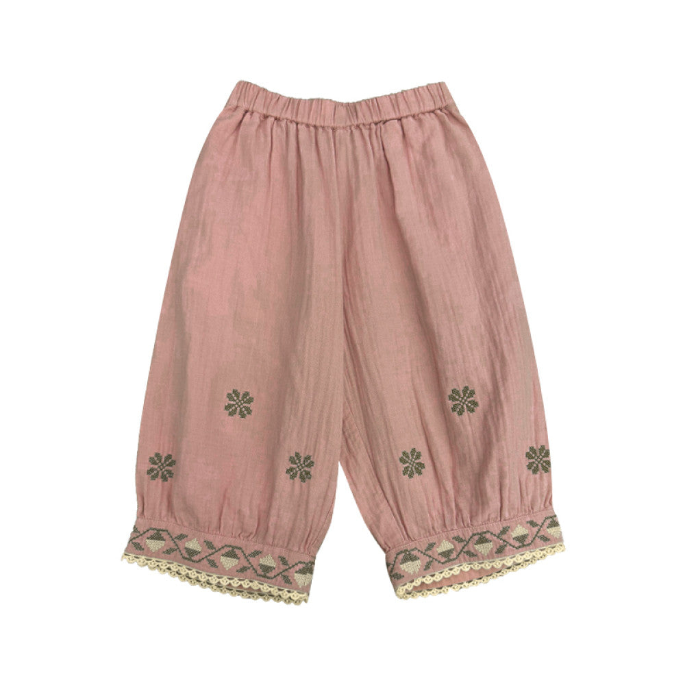 Lelejove Nordic style women s treasure palace style temperament set Spring and Autumn new style literary forest shirt lantern pants image 43