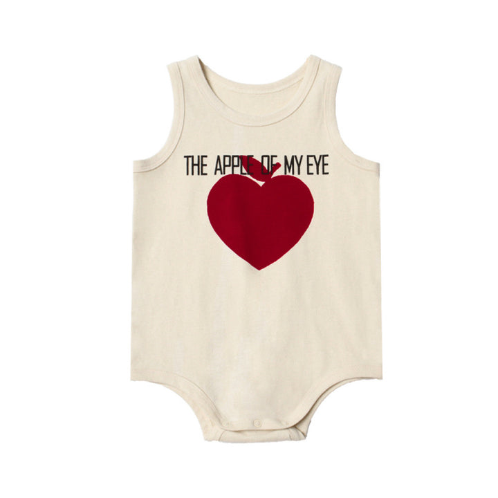 Parent child clothing lelejove Nordic style baby clothes cute fart clothes small baby romper crawling clothes pure cotton image 5