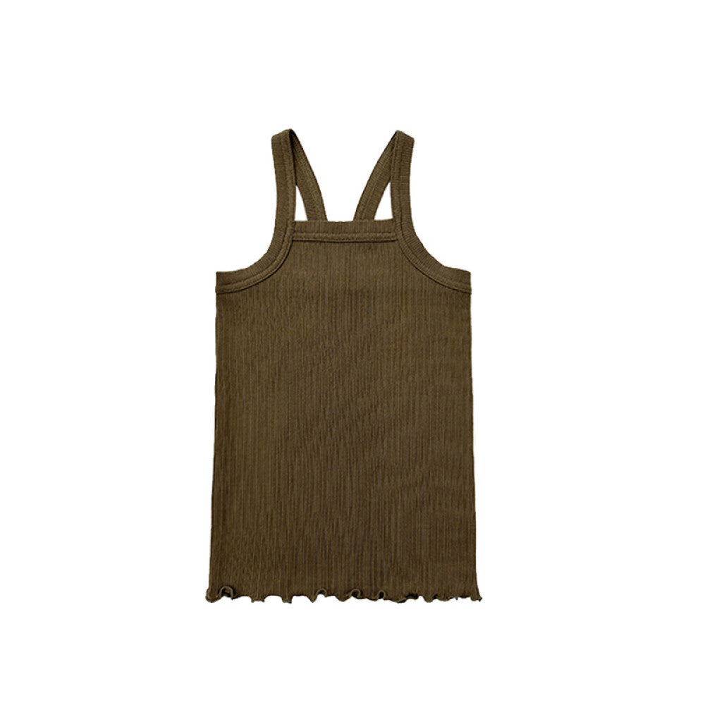 Lanjing Tencel lelejove Nordic style children s sling 24 summer sling vest for girls image 5