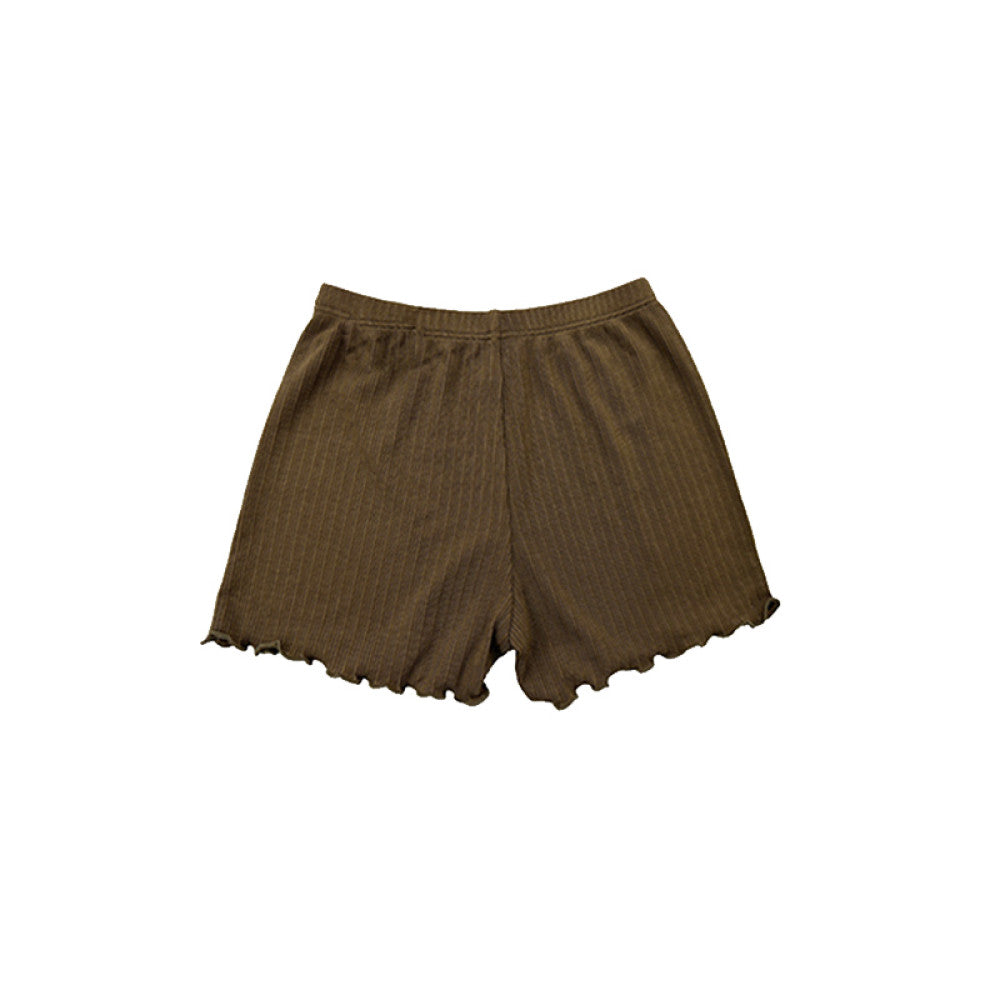 Lanjing Tencel lelejove Nordic style children s shorts 24 summer girls lace shorts cool shorts image 1