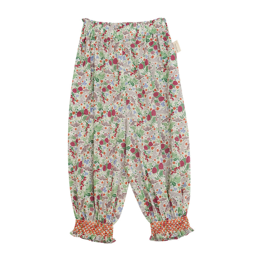 Lelejove Nordic style women s jewelry floral anti mosquito pants 25 summer new products women s jewelry artistic pants lightweight lantern pants image 6