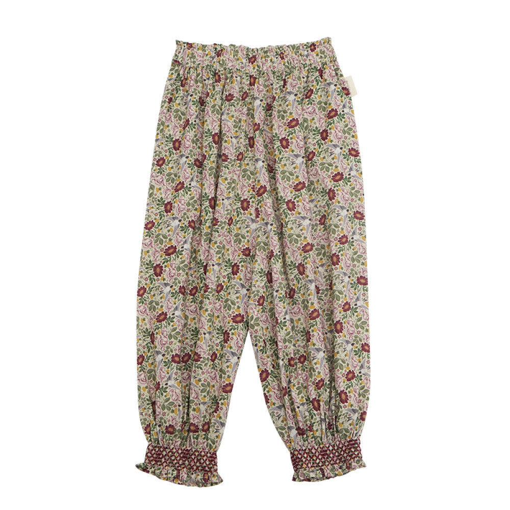 Lelejove Nordic style women s jewelry floral anti mosquito pants 25 summer new products women s jewelry artistic pants lightweight lantern pants image 18