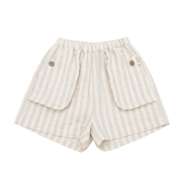 Breathable cotton lelejove children s 25 summer shorts baby pure cotton shorts lightweight breathable striped texture shorts image 33