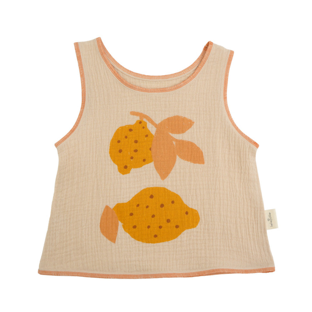 New Arrival – Fruit Print Sleeveless Top