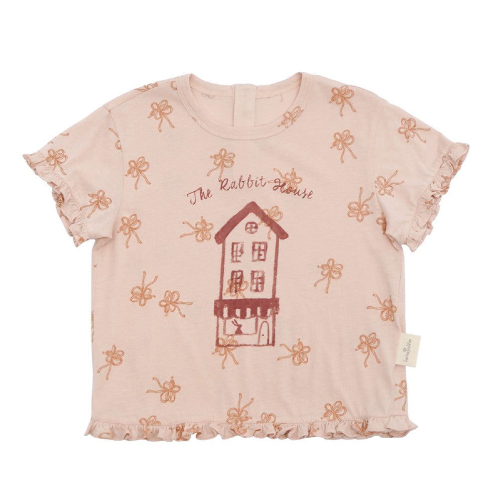 Lelejove Nordic style girls lightweight T shirt 5 summer women s treasure skin friendly cotton linen short sleeved baby sweet short sleeved T shirt image 17