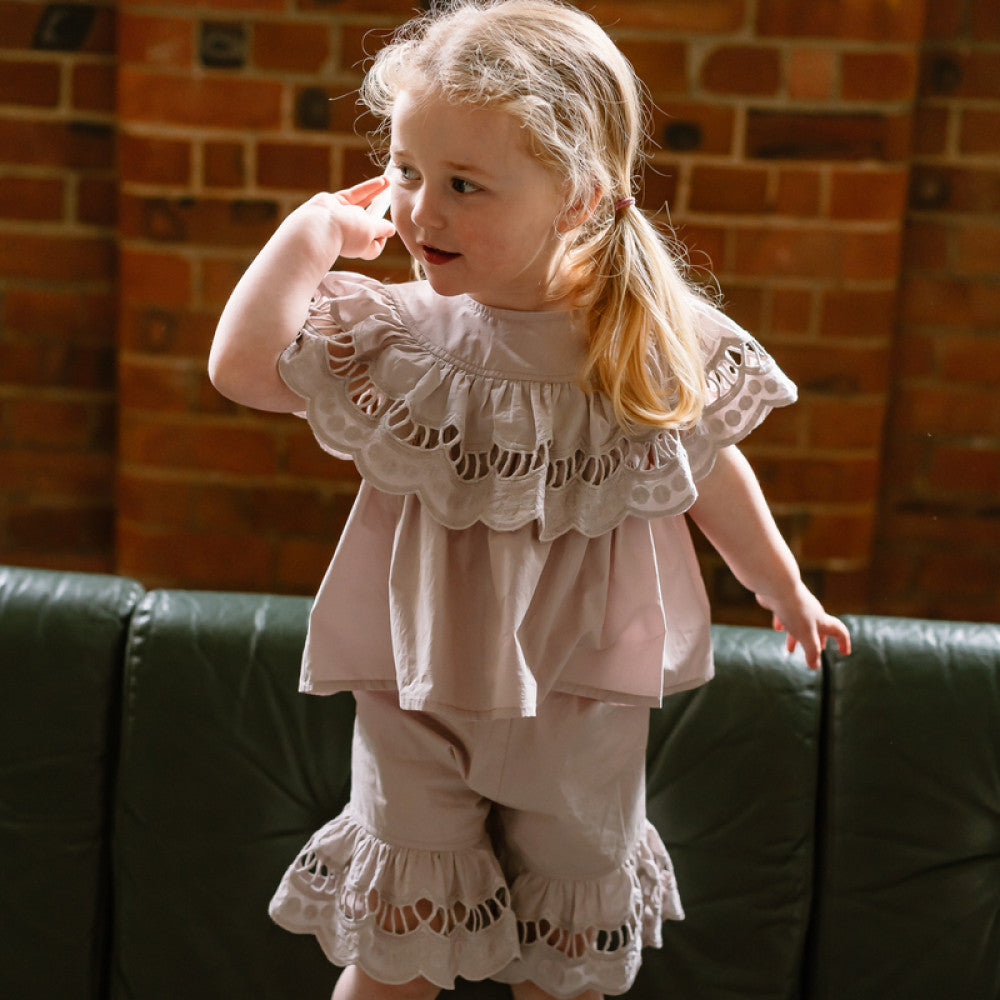 Horse cotton lelejove girls summer hollow embroidery short sleeved women s treasure palace style short sleeved round neck shirt image 40