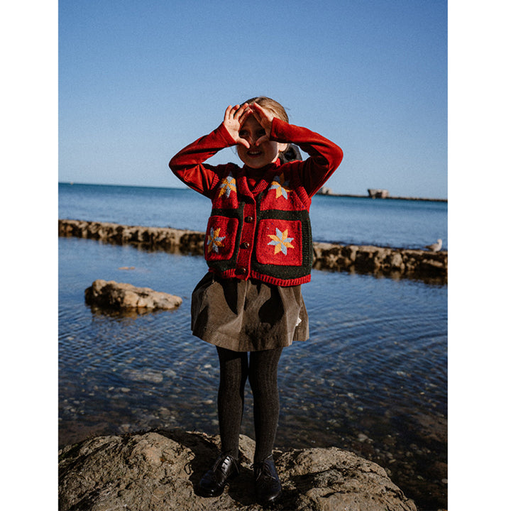 Lelejove Nordic style children s wool socks 25 basic short socks for boys and girls mid length socks for all seasons image 1