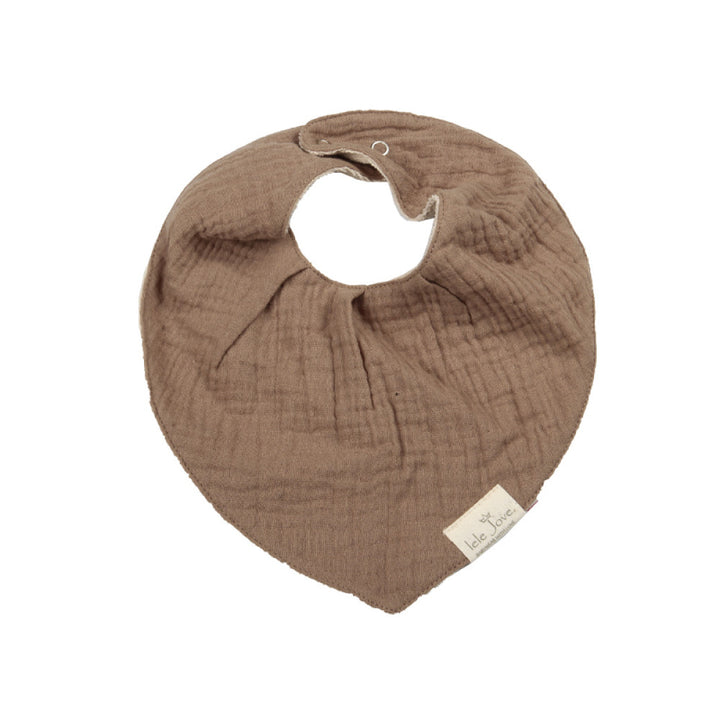 lelejove Nordic style four seasons newborn children solid color bib infant feeding towel baby bib image 8