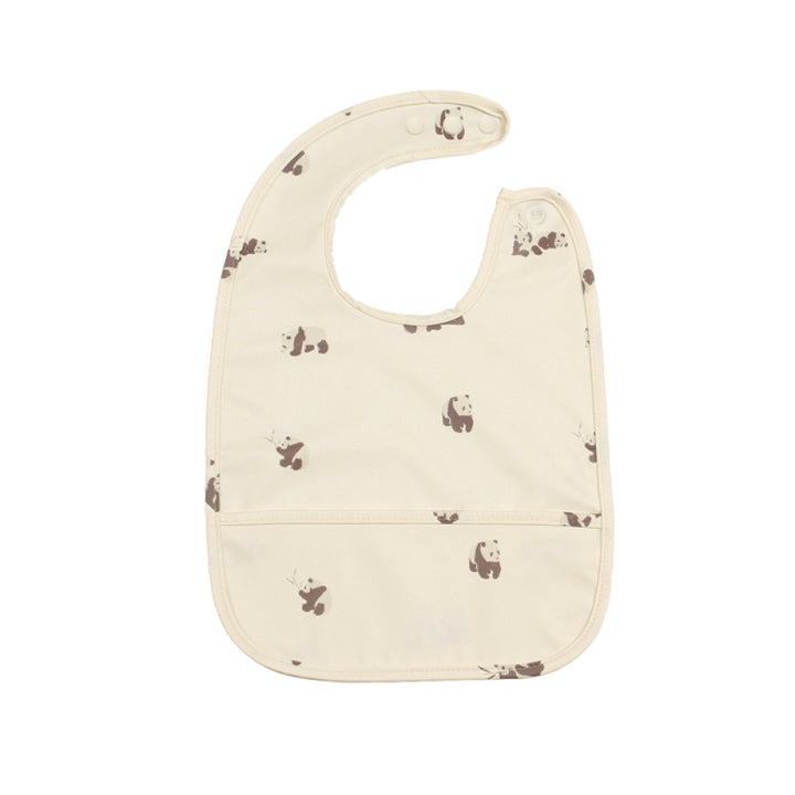 lelejove Nordic style baby waterproof bib 24 new baby cute bib food pocket anti fouling coverall image 14