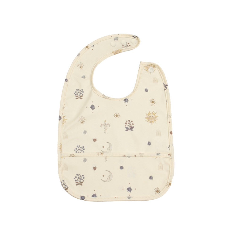 lelejove Nordic style baby waterproof bib 24 new baby cute bib food pocket anti fouling coverall image 17