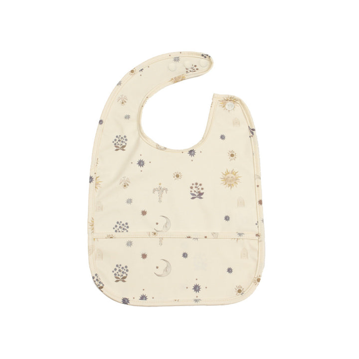 lelejove Nordic style baby waterproof bib 24 new baby cute bib food pocket anti fouling coverall image 17