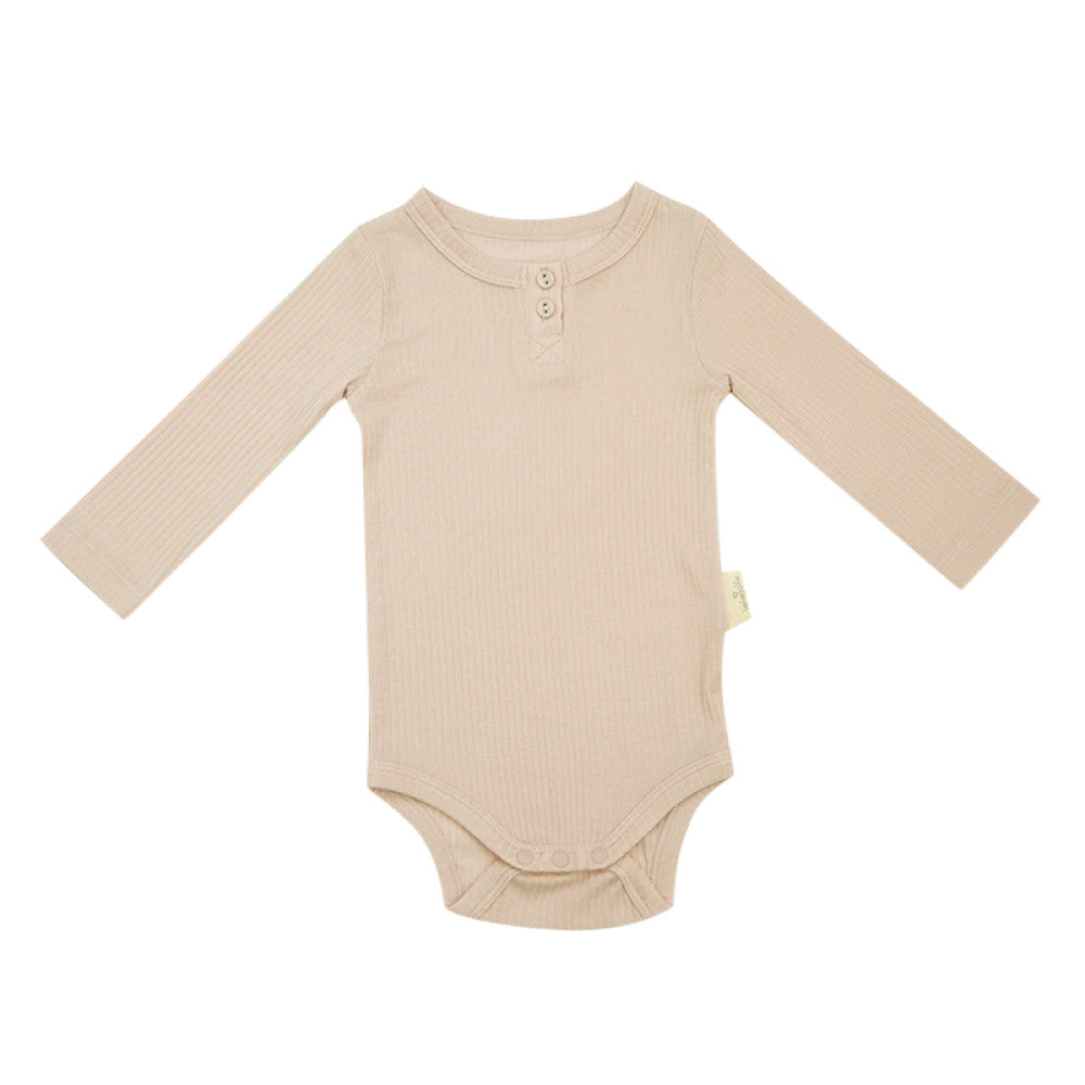 Lelejove baby silk moisturizing bag fart clothes baby spring and summer short sleeved long sleeved Ha Yi triangle crawling image 5