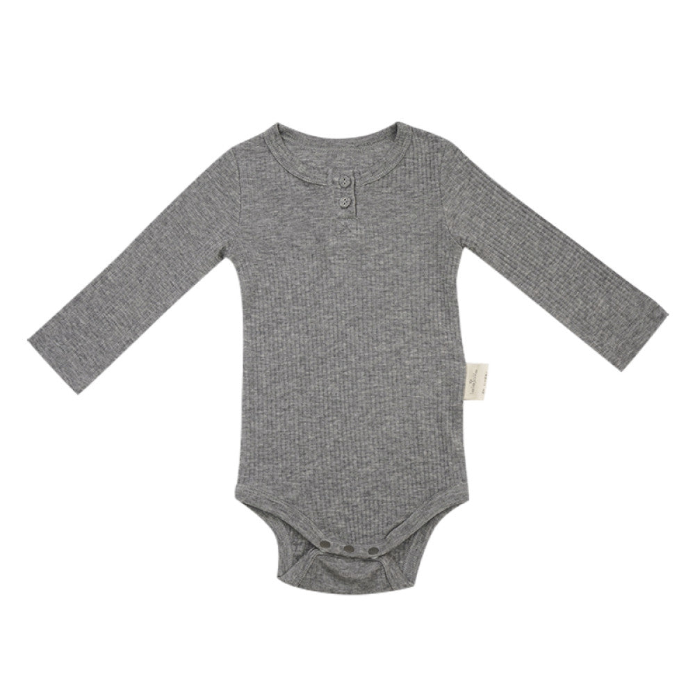 Lelejove baby silk moisturizing bag fart clothes baby spring and summer short sleeved long sleeved Ha Yi triangle crawling image 20
