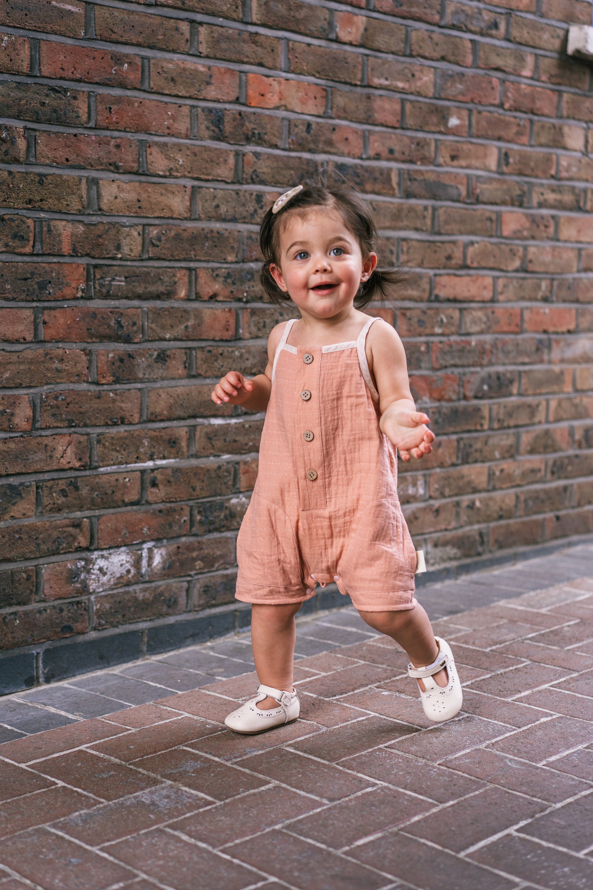 Classic Cotton Sleeveless Jumpsuit