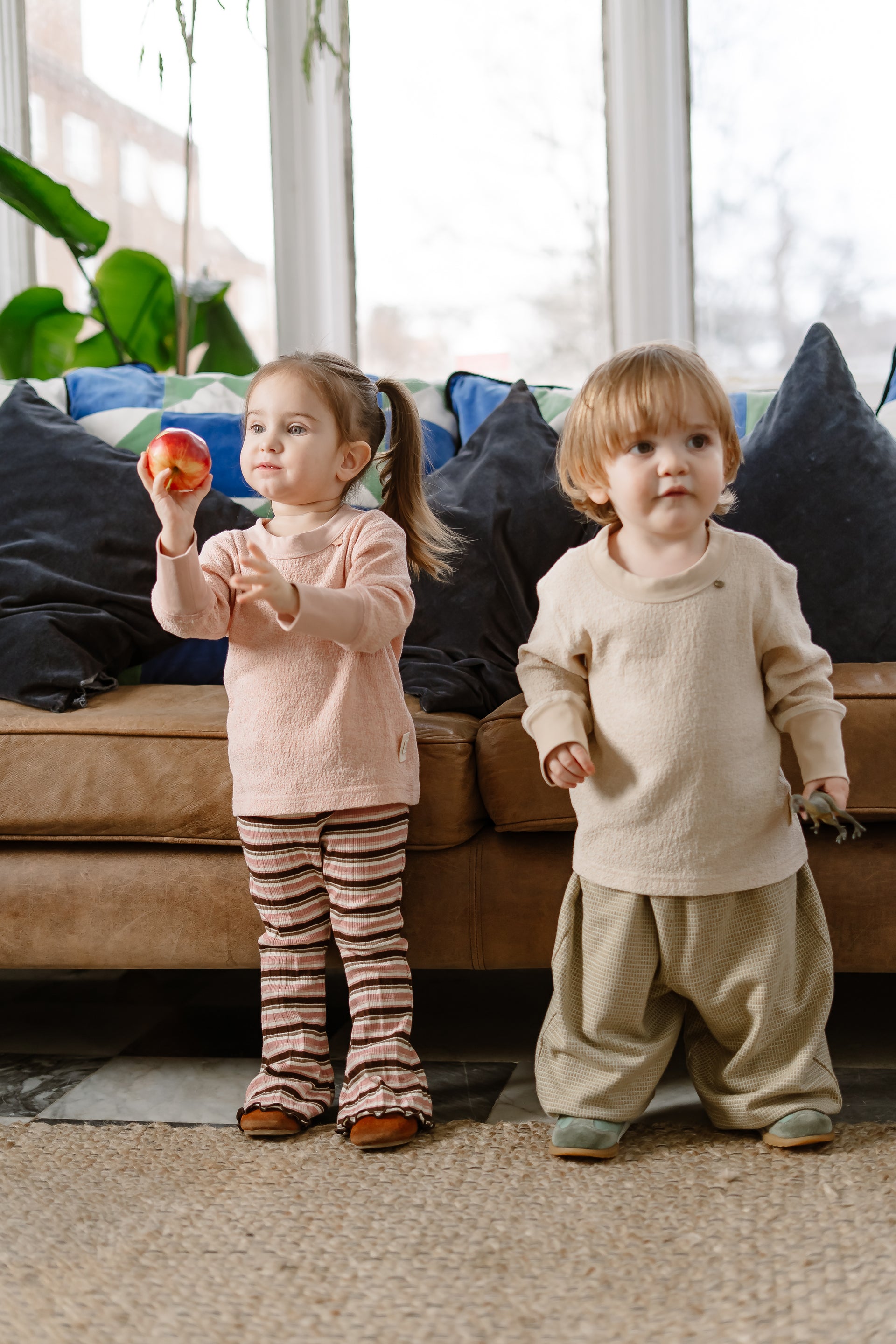 New Arrival – Textured Cotton Long Sleeve Tee