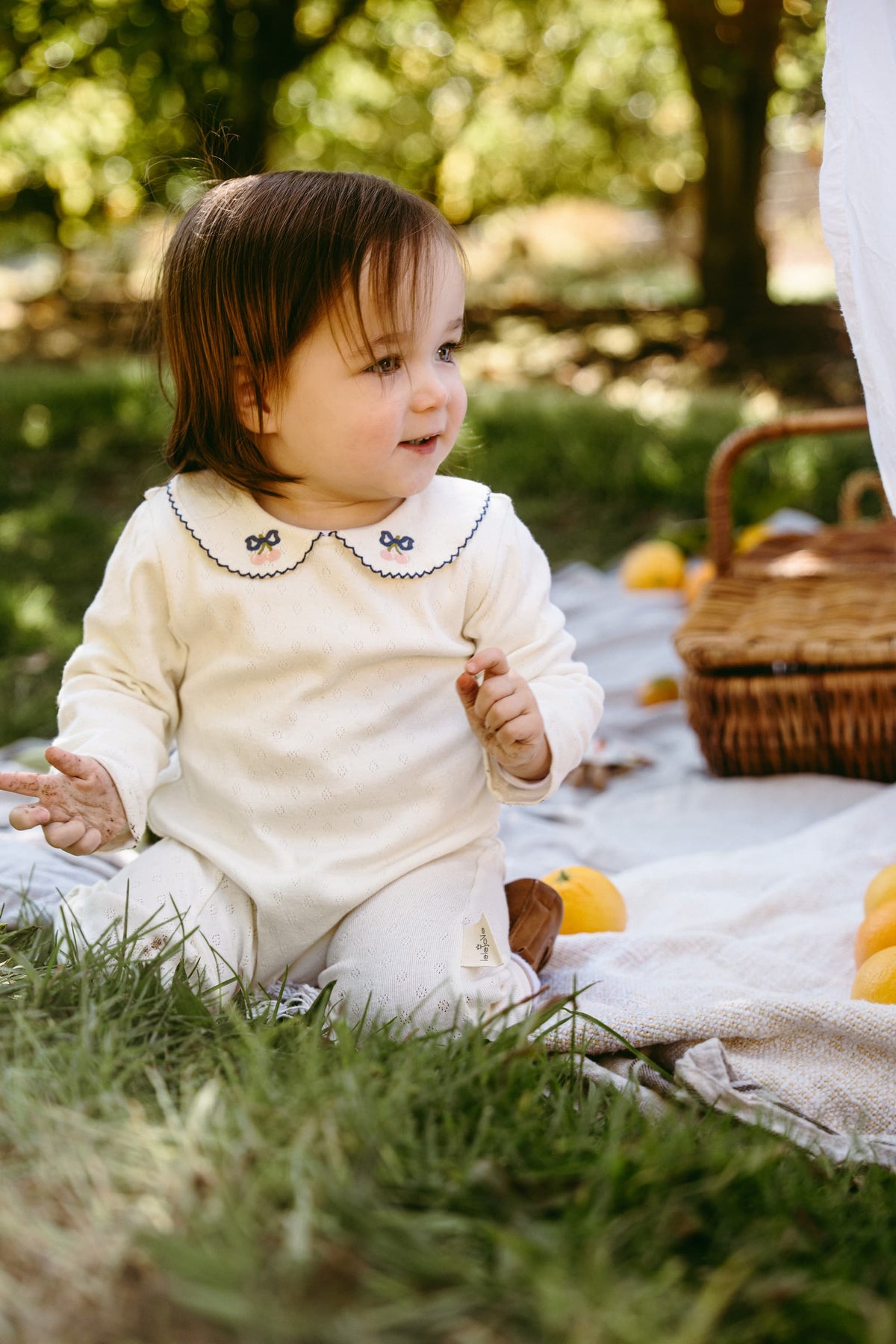 New Arrival – Sweet Cherry Pointelle Romper