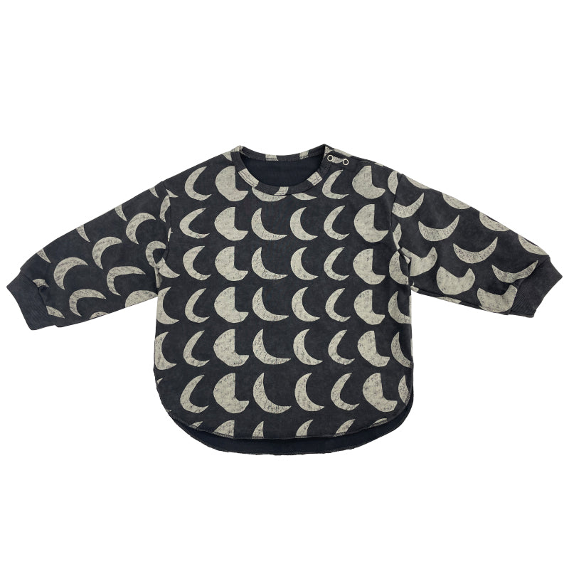 Casual Graphic Crewneck Long Sleeve Tee