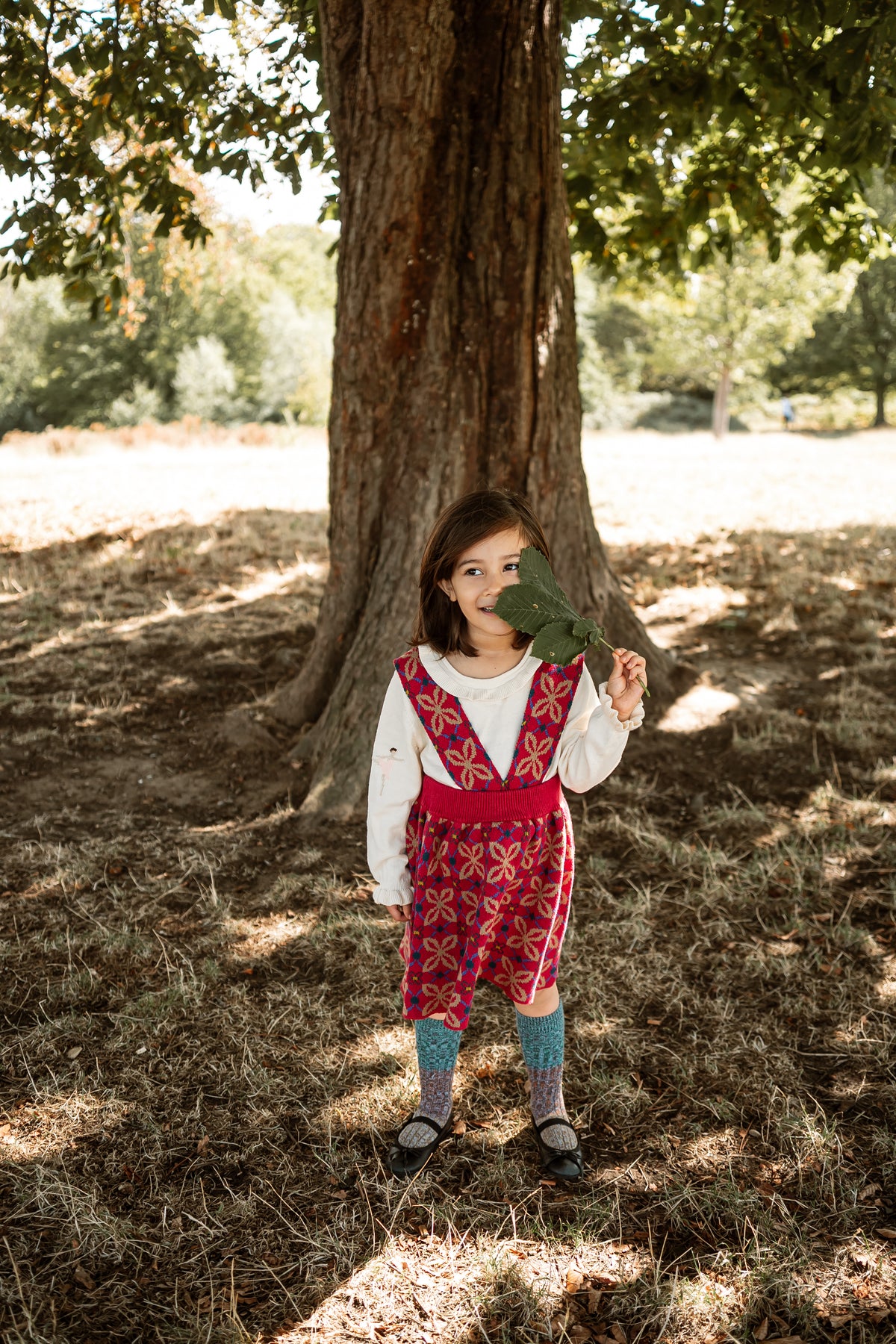 New Arrival – Lucky Clover Cotton Pinafore Dress