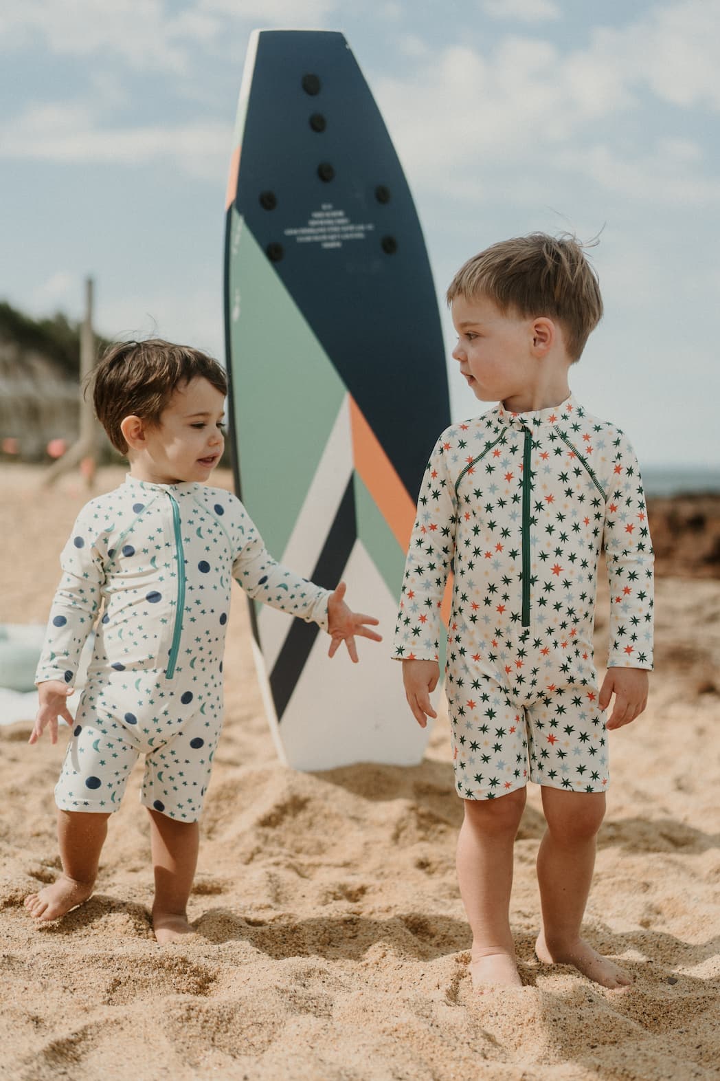 New Arrival – Shimmering Starlight Sun Suit