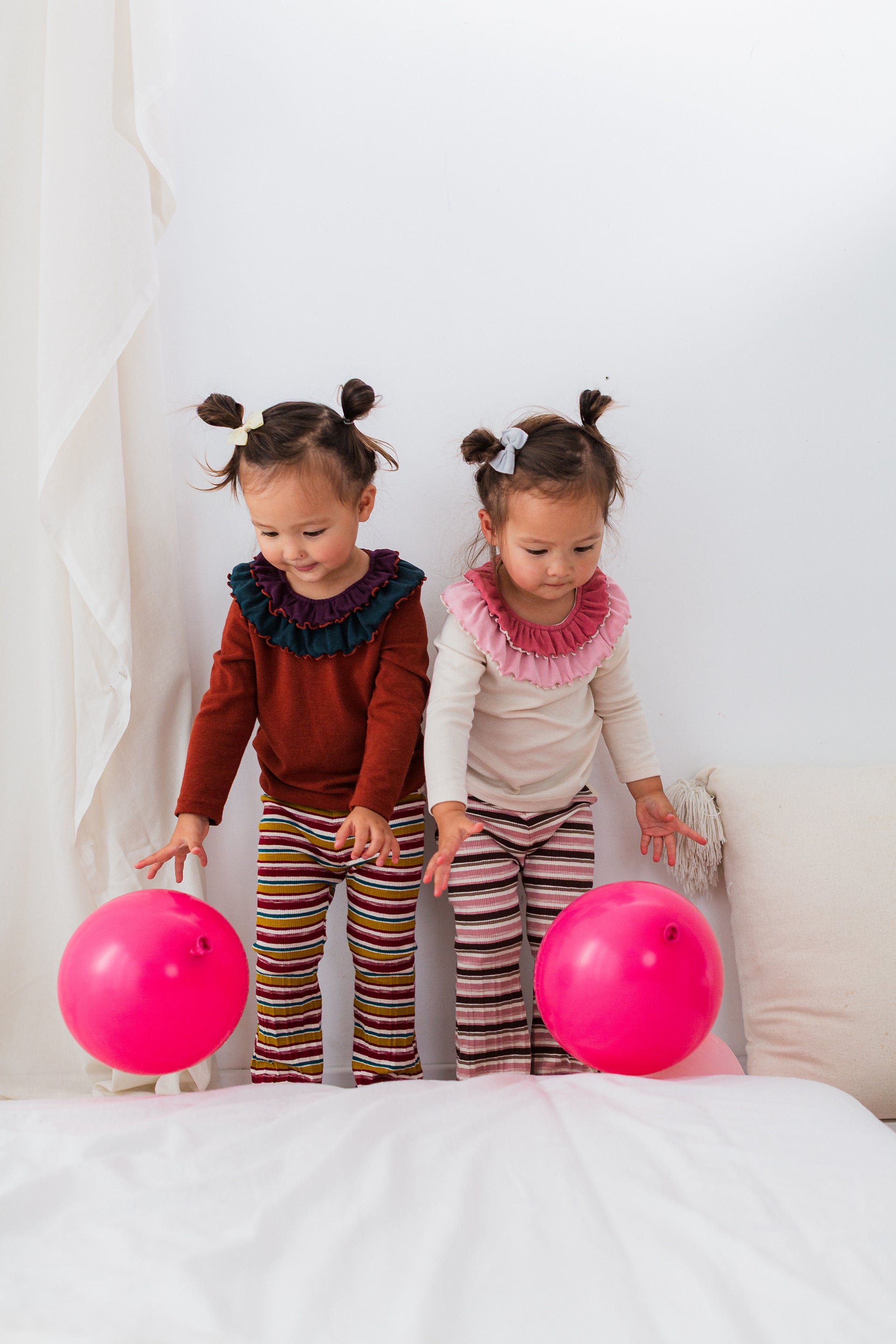 New Arrival – Colorblock Wool Blend Long Sleeve Tee