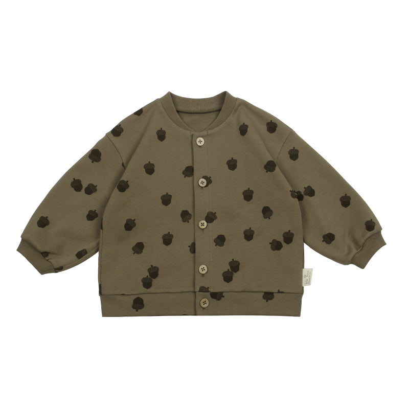 All-Over Print Bomber Jacket & Joggers Set