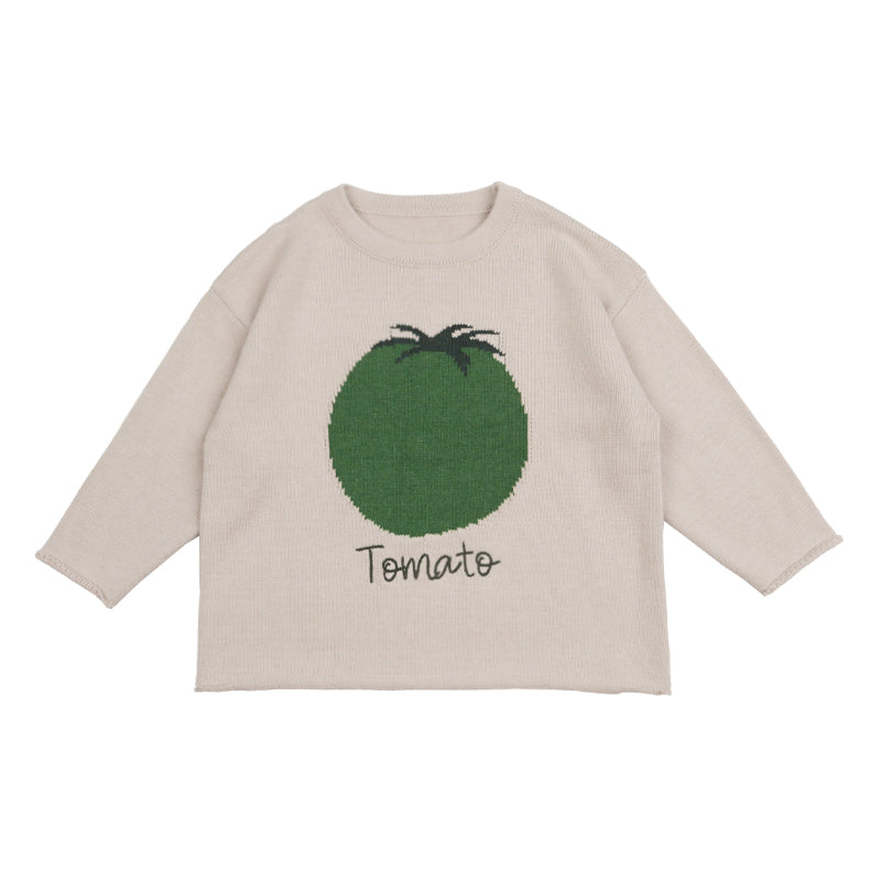 Pullover Knit Set with Assorted Motifs