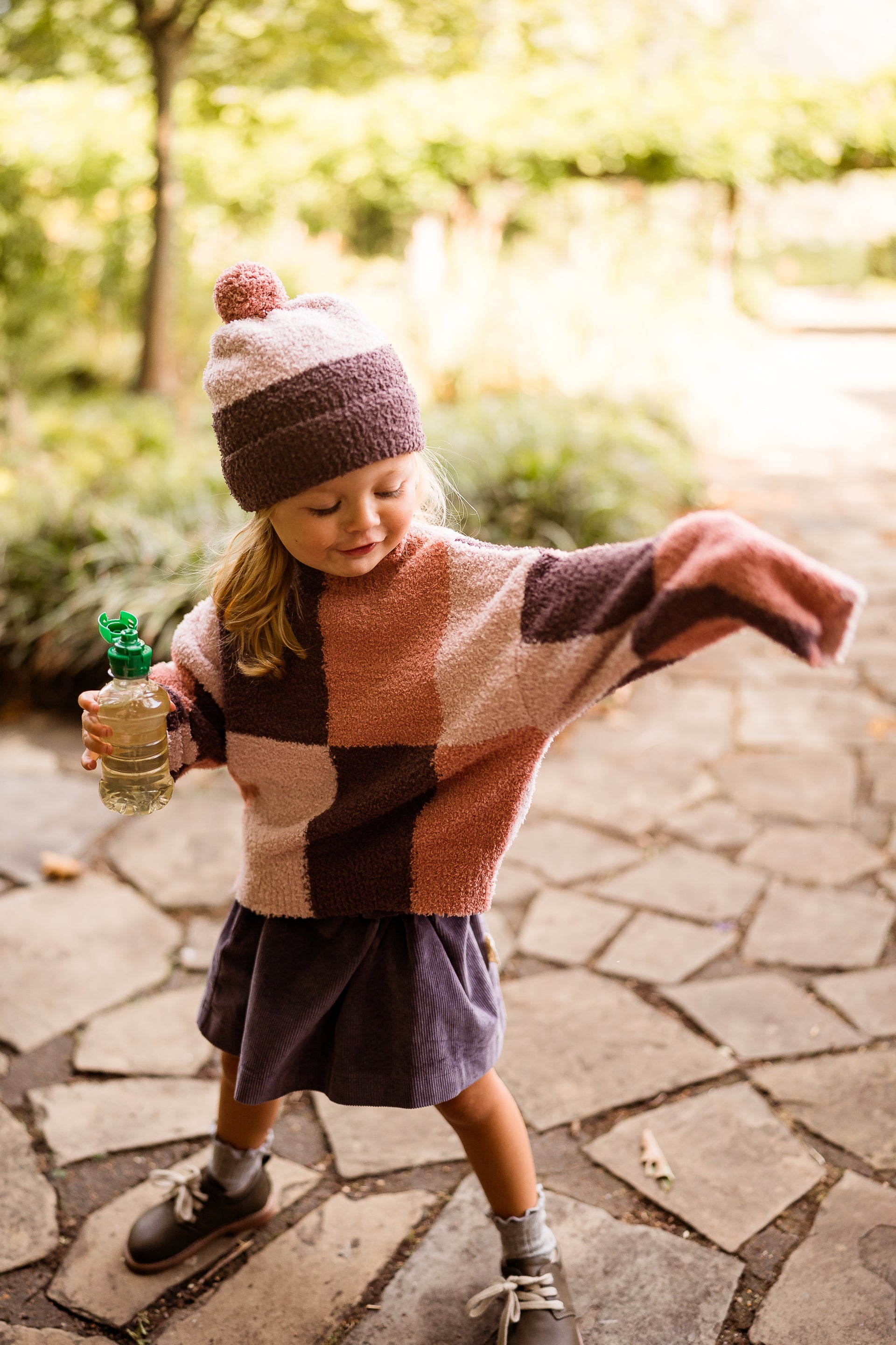 New Arrival – Checkered Microfleece pullover