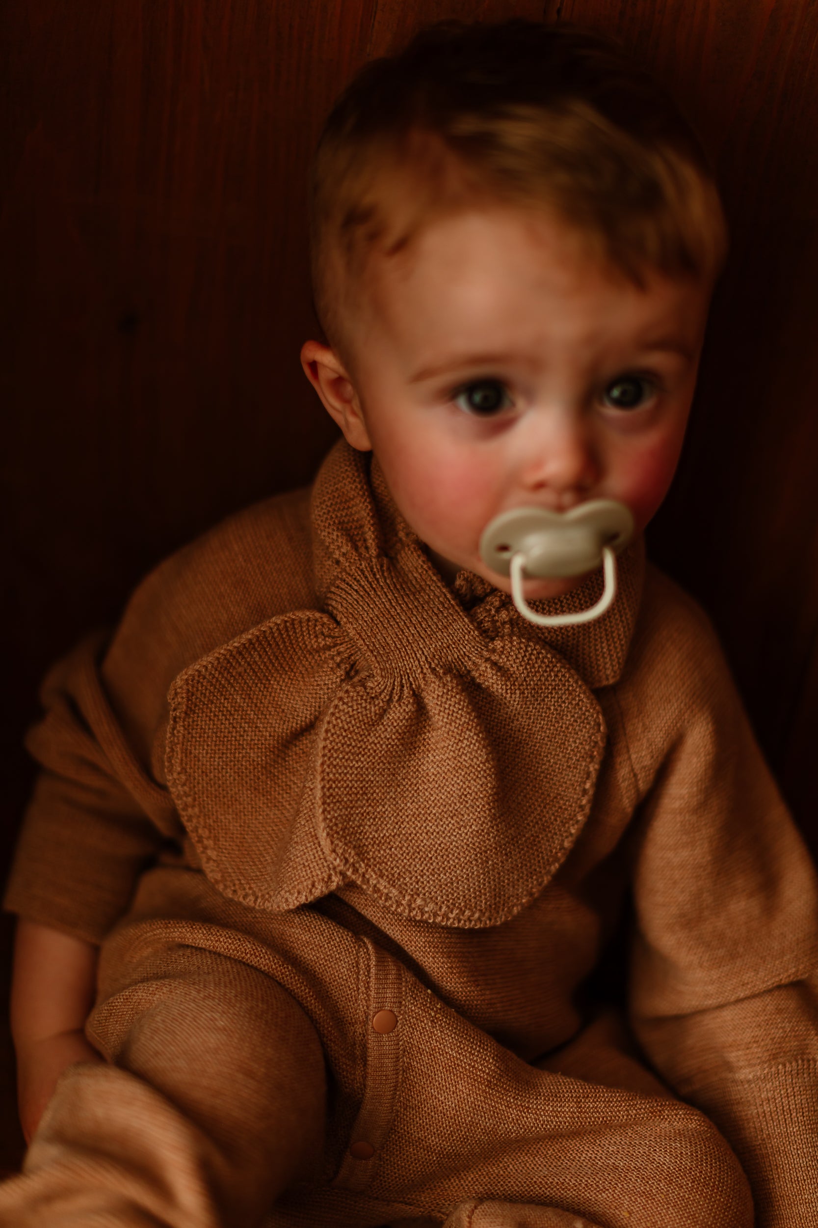 New Arrival – Baby 100% Wool Knit Jumpsuit