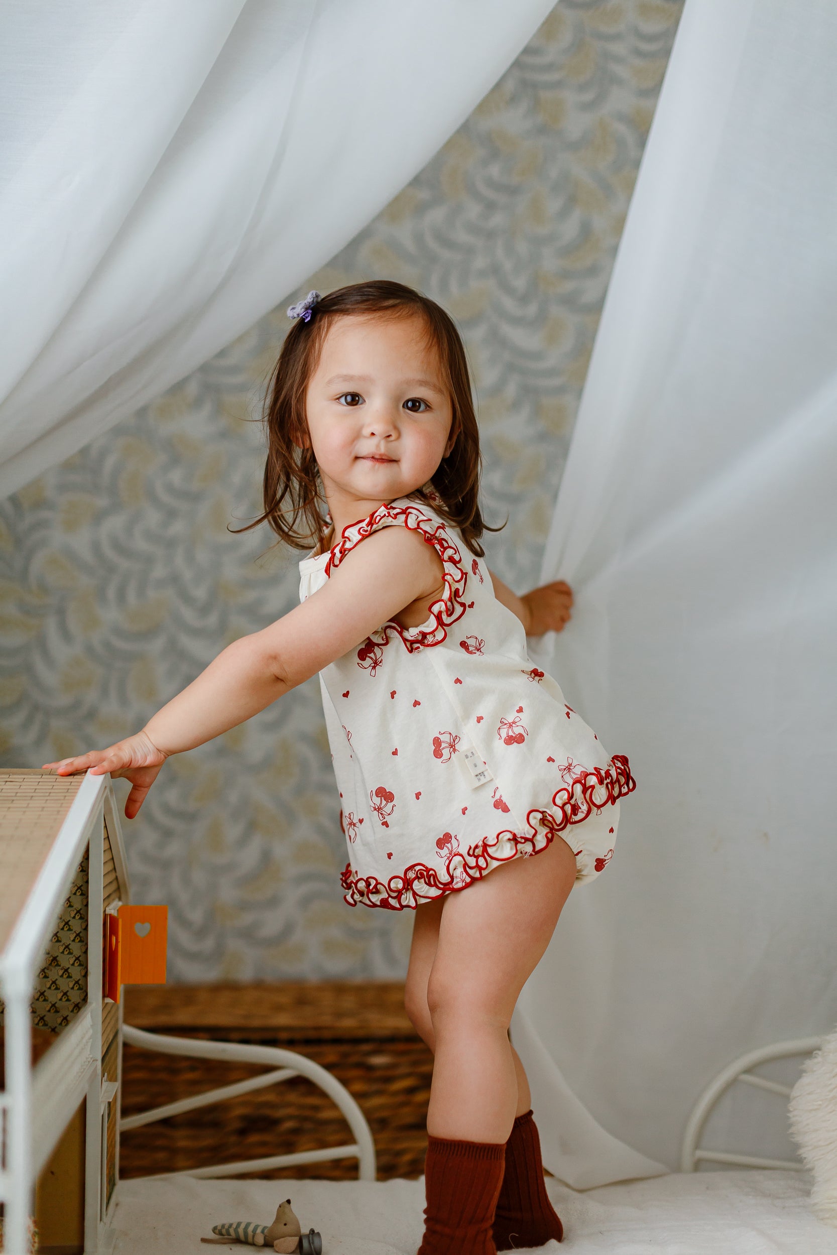 Sweet Summer Breeze Soft Linen Romper