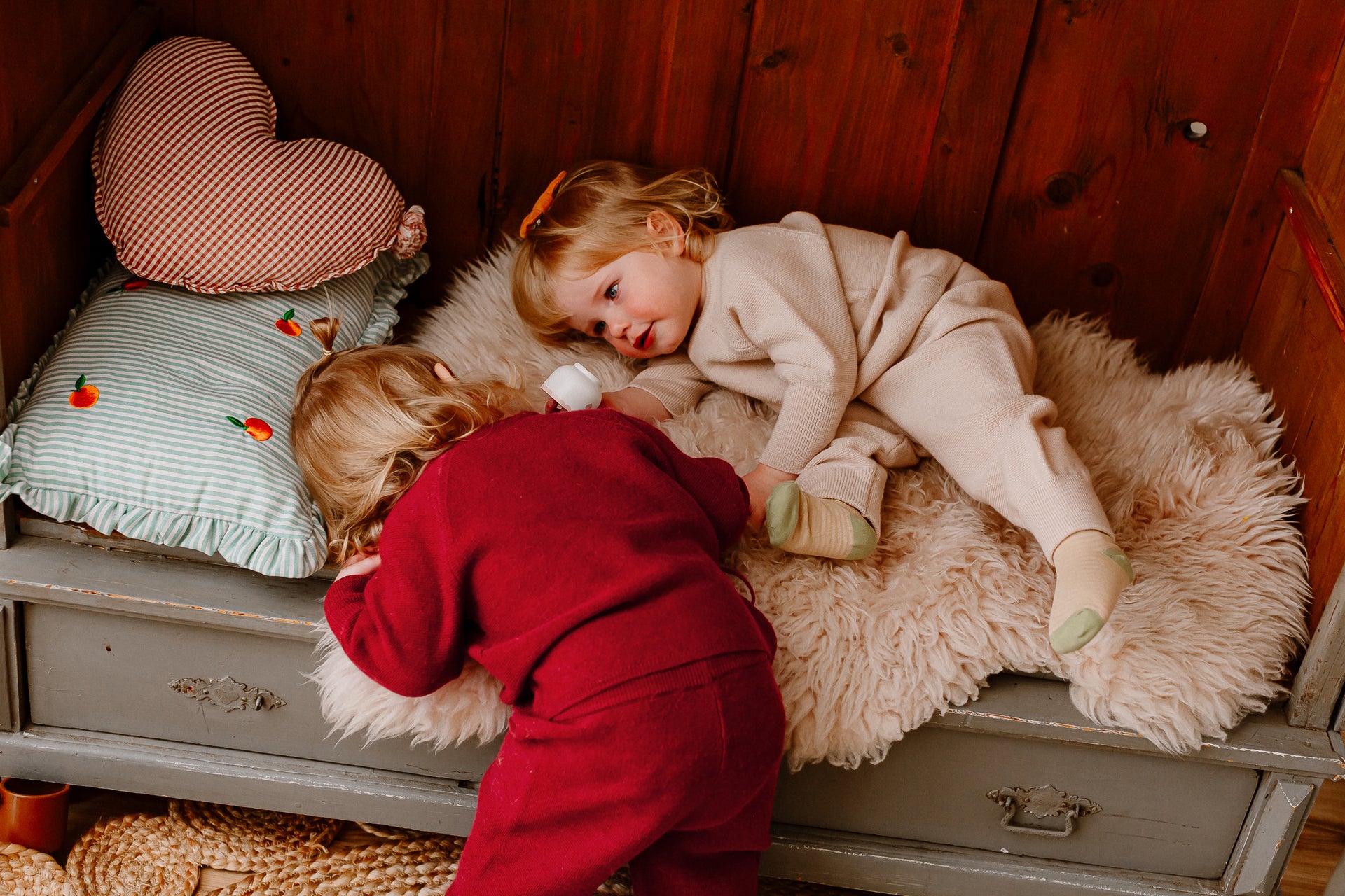 New Arrival – Baby 100% Wool Long Sleeve Tee & Pants Set