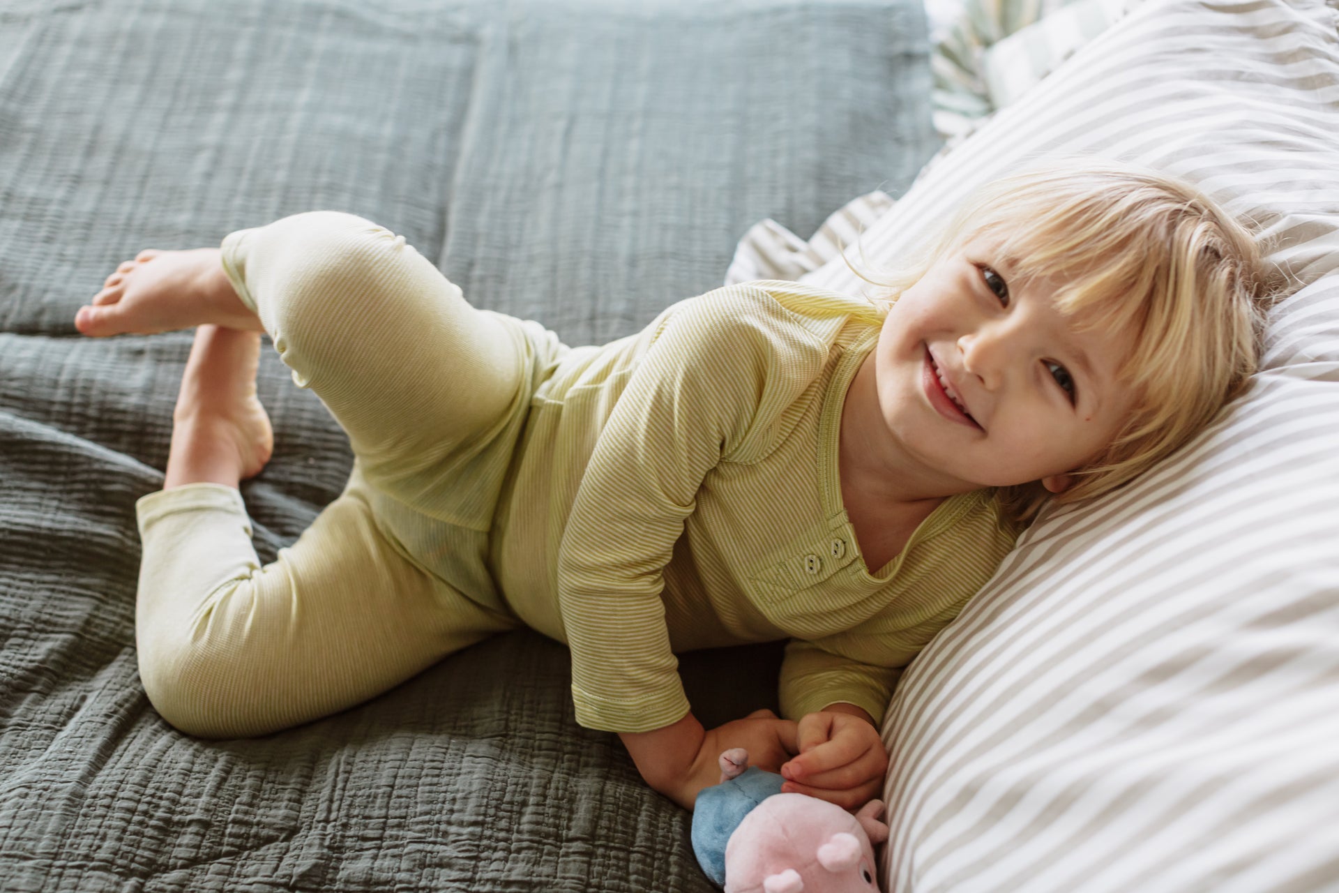 Essential Basewear Set – Thermo Stripe Base Layer Tee & Pants