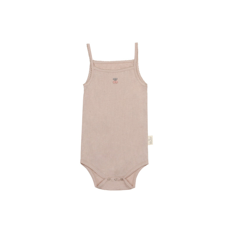 Essential Baby Jumpsuit – Modal Cotton Hollow Knitted Bodysuit