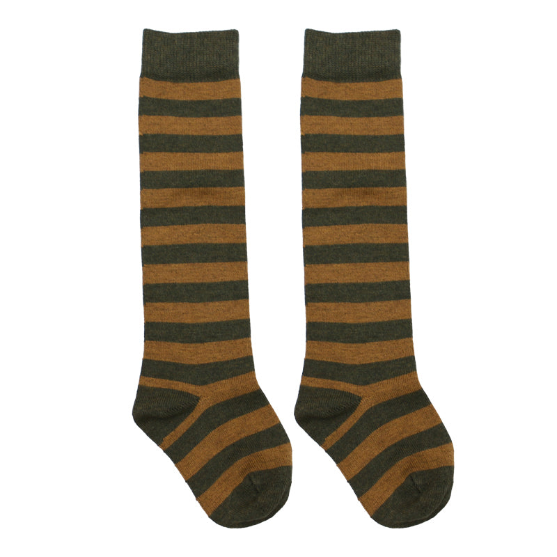 Cozy Kids Wool Blend Striped Socks – Short & Knee High