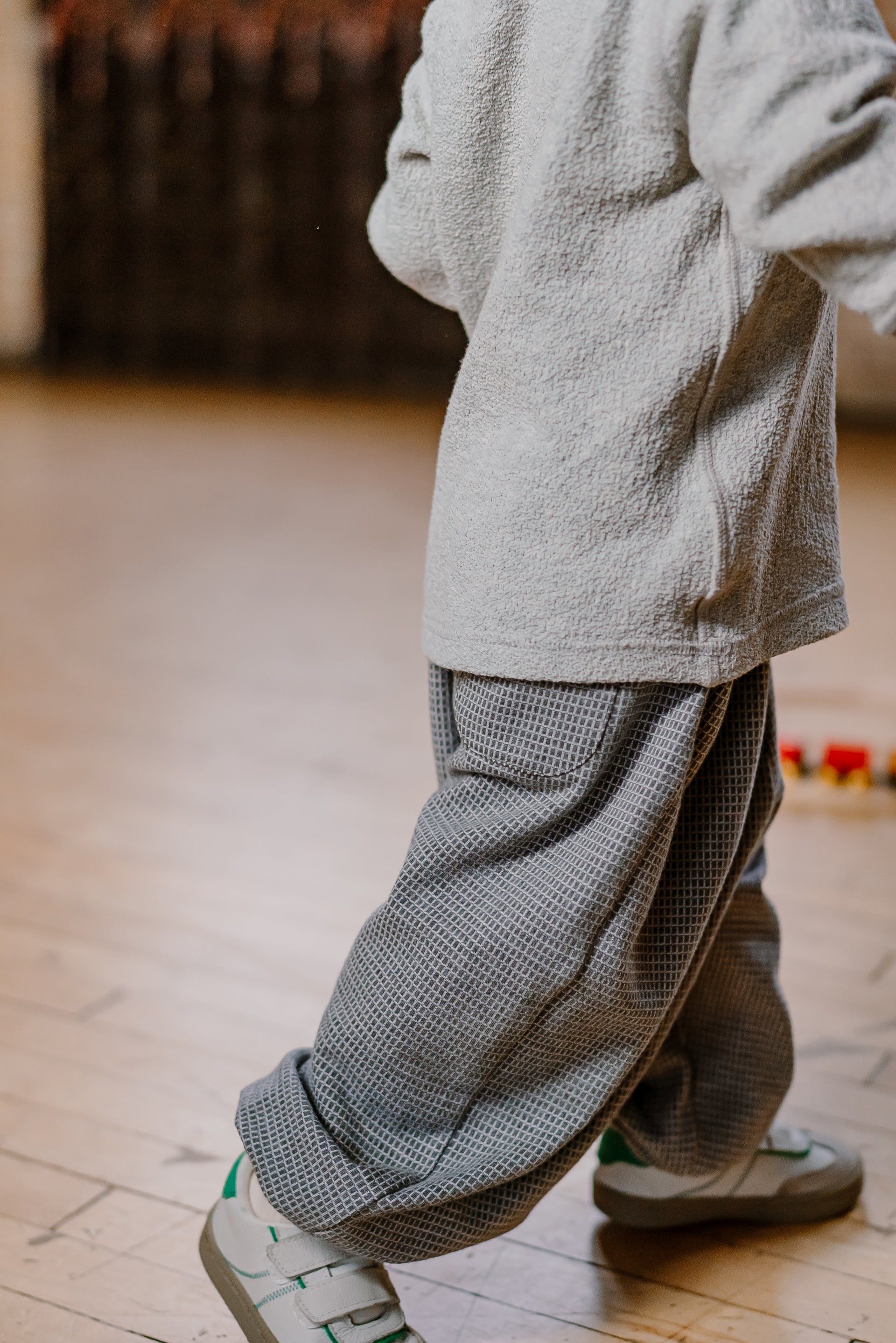New Arrival – Organic Waffle Pants