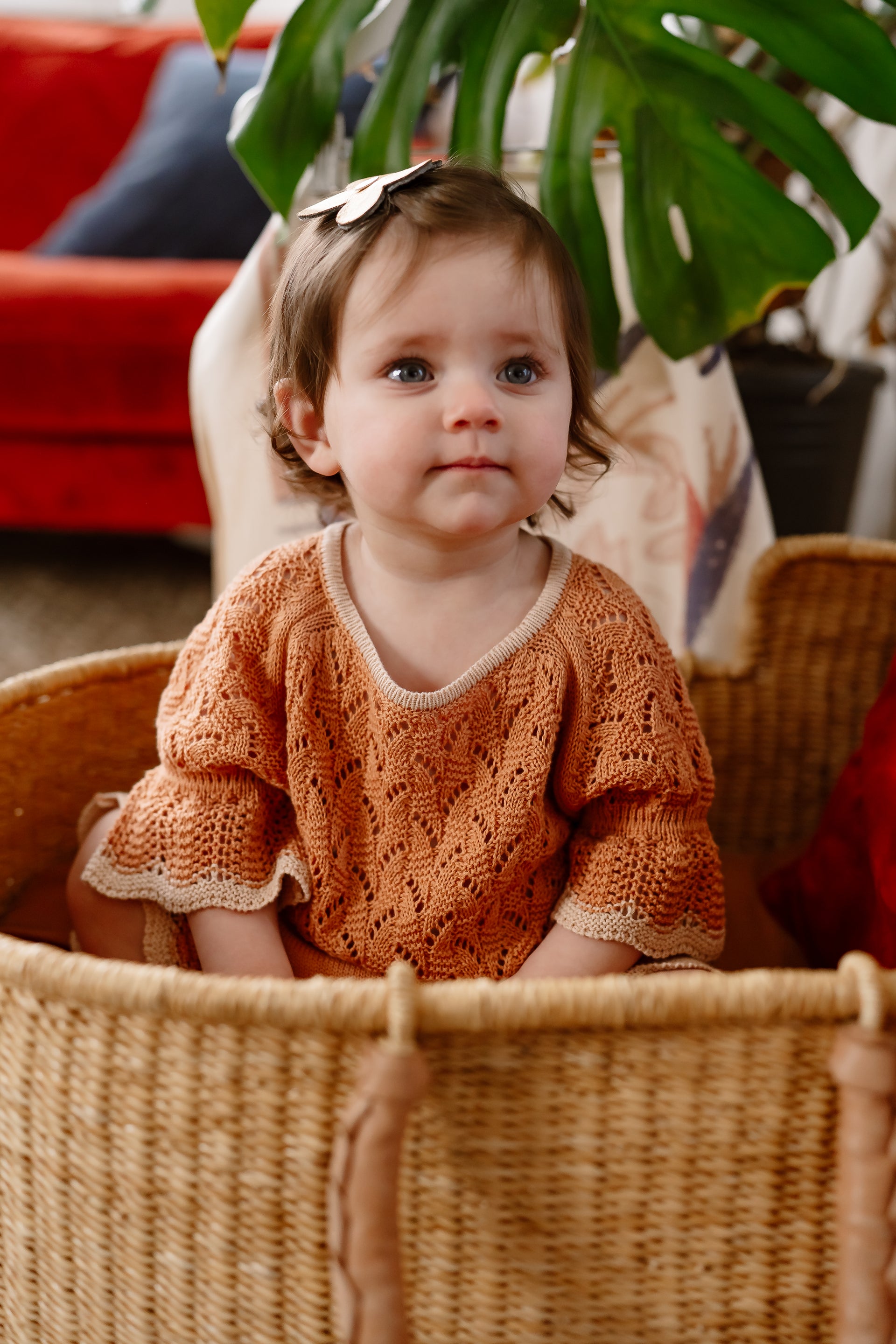 New Arrival – Meadow Bloom Crochet Knitted Romper