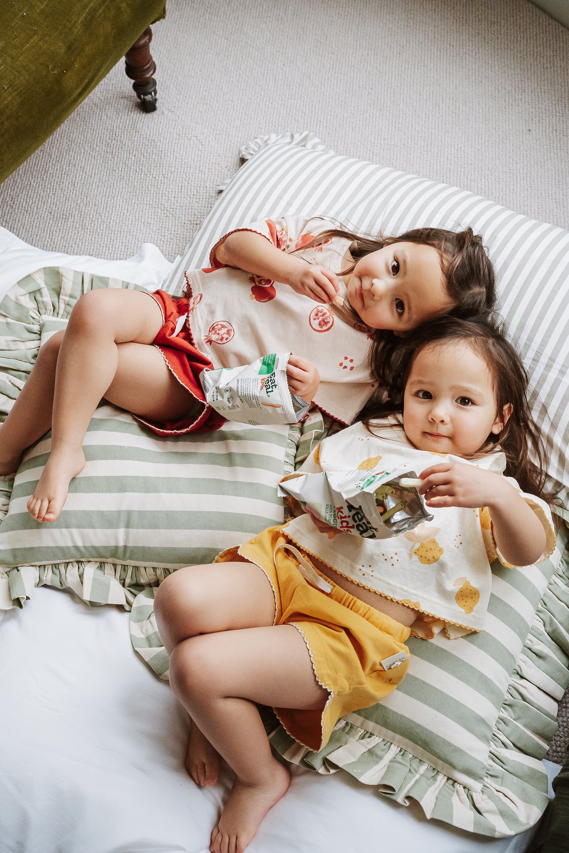 New Arrival – Fruit Party Cotton Tee & Shorts Set