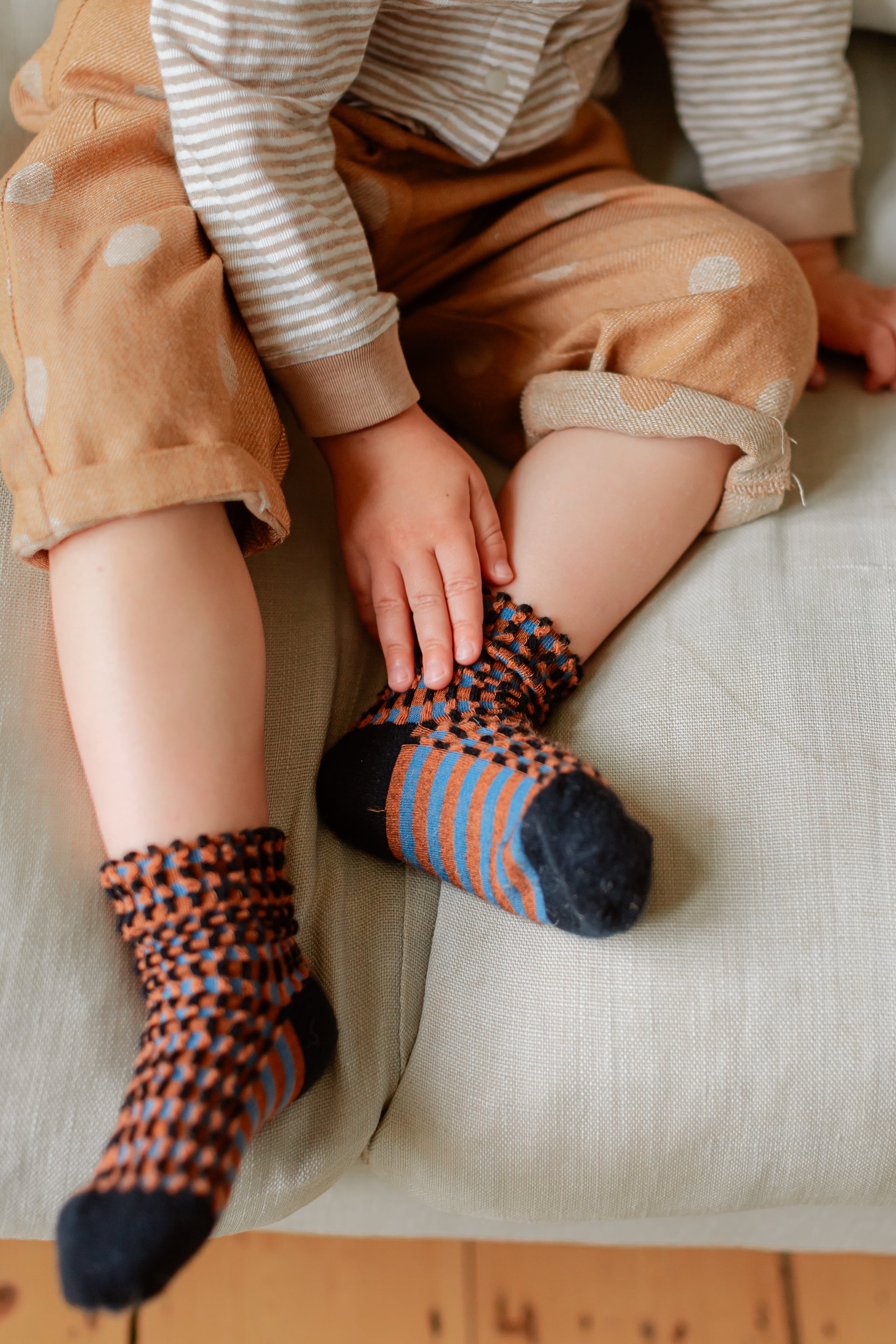 New Arrival – Bubble Grid Cotton Sock