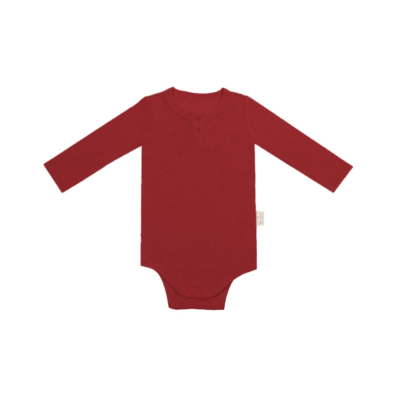 Essential Baby Jumpsuit  – Long Sleeve Modal Cashmere Thermal Basewear
