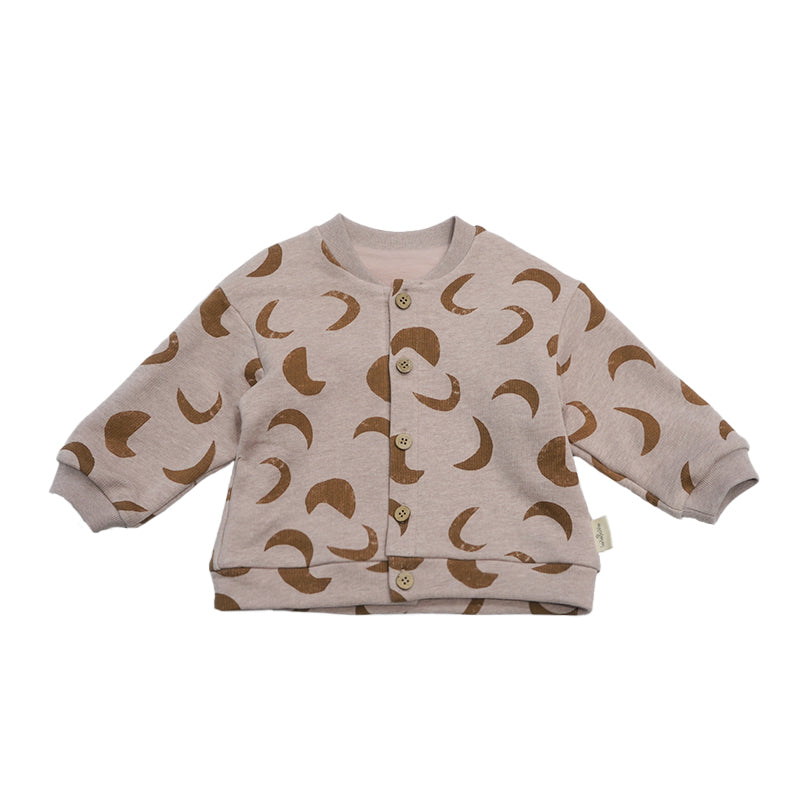 New Arrival – Moon Print Bomber Jacket