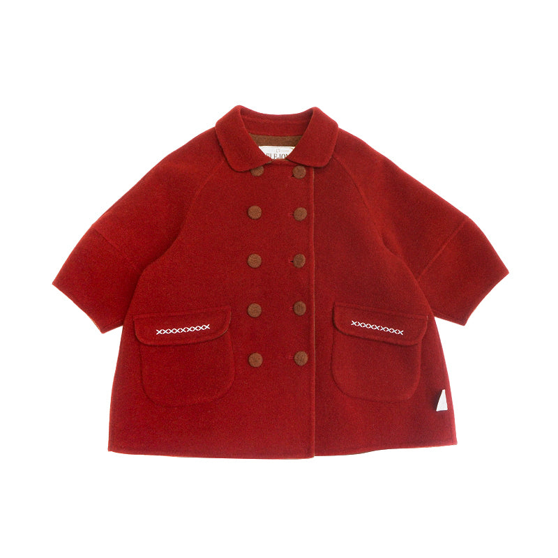 Cashmere Blend Wool Coat