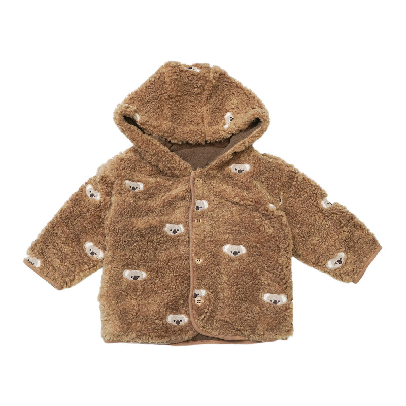 New Arrival – Koala Hooded Sherpa Outerwear