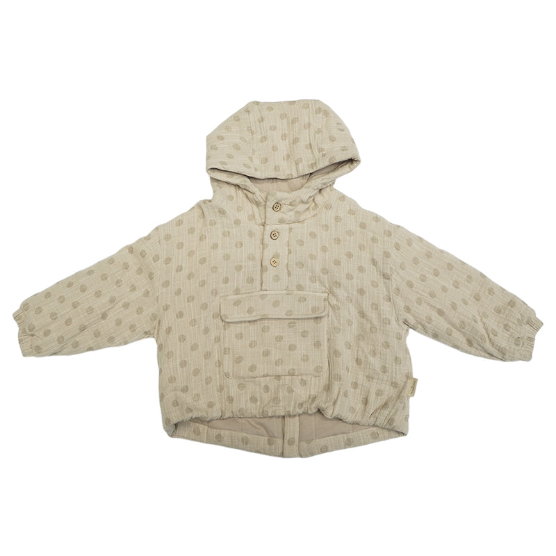 New Arrival – Polka Dot Padded Hoodie