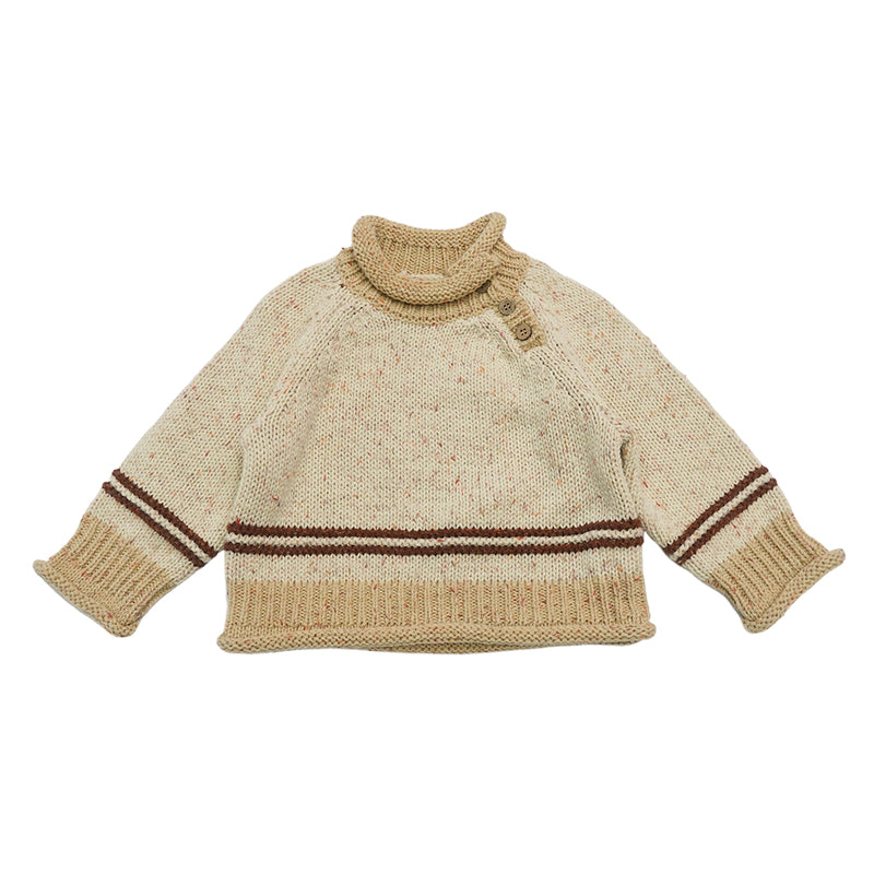 New Arrival – Colorblock Striped Knit Sweater