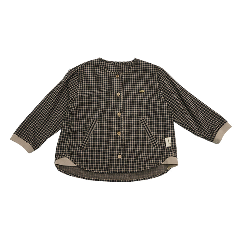 New Arrival – Double-Layer Jacquard Button-Up Shirt